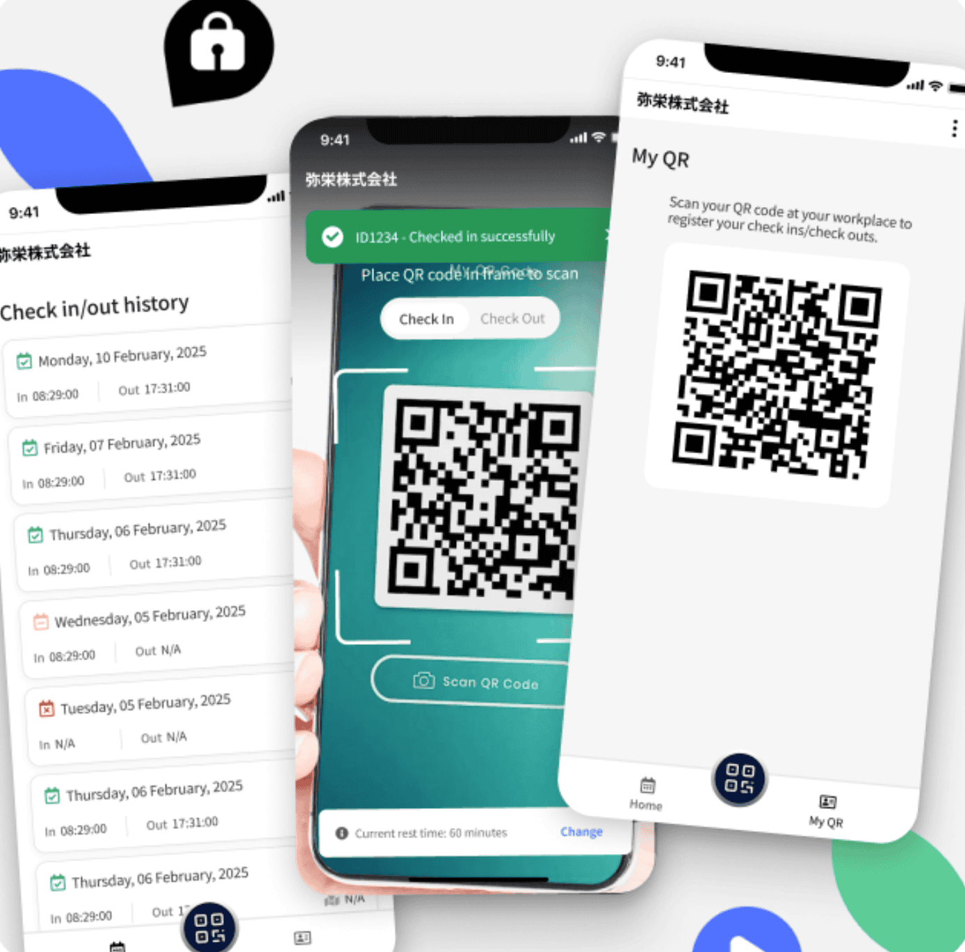 Mobile QR-Code Attendance & Workspace Tracking